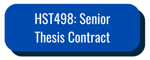 HST498: Senior Thesis Contract